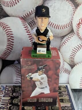 ⚾Brad Ausmus 2008 Houston Astros Rawlings Gold Glove Bobblehead SGA NIB💥